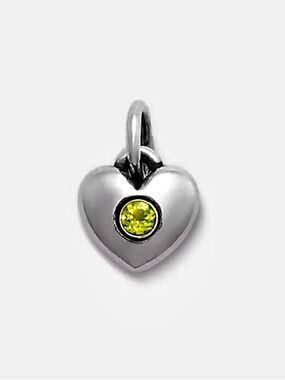 New James Avery keepsake charm peridot (August) new!